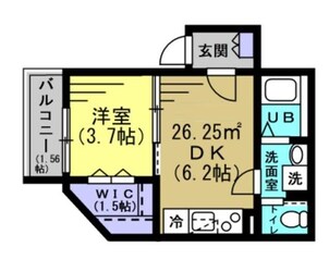 ＴＦ蘇我の物件間取画像